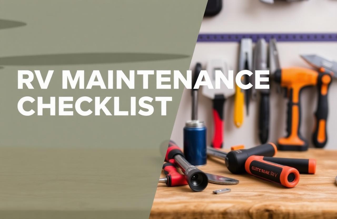 The Ultimate RV Maintenance Checklist